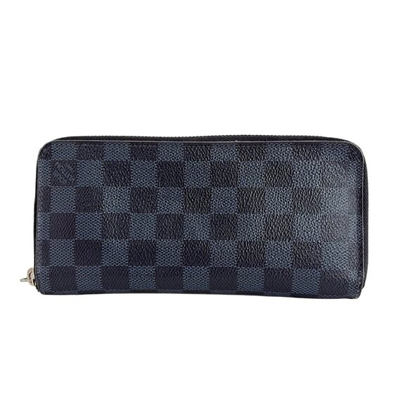 Auth LOUIS VUITTON Zippy Wallet Beltical N62240 Damier Cobalt - Picture 1 of 5